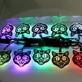 thumbnail image 5 of Kurt Adler 10-Light Orange Flicker LED Black Cat Halloween Light Set, 5 of 5