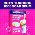 thumbnail image 3 of Mr. Clean Magic Eraser Sponge, Shower & Tub Cleaner, Lavender, 3 Count, 3 of 16