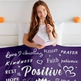 thumbnail image 4 of Inspirational Gifts for Women Men, Soft Throw Blankets for Friends, Inspirational Gifts for Teenage Girls, Get Well Soon Gifts for Boys Girls, Christmas Throw Blanket for Couch Bed 40x50, 4 of 6