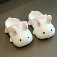 thumbnail image 2 of TAIAOJING Girls Slippers For Toddlers Kids Cute Bunny Summer Indoor Outdoor Slides Comfortable Casual Sandals For Daily Wear Cozy 9.5-10Y, 2 of 5