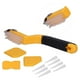 thumbnail image 1 of Kit de herramientas para quitar lechada, 11 piezas, herramienta para calafatear, herramienta para calafatear de silicona, kit de raspador de calafateo, diseño fácil de usar, 1 of 12
