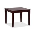 thumbnail image 4 of Lorell, Mahogany Finish Solid Wood Corner Table, 1 Each, 4 of 10