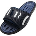 thumbnail image 3 of Norty Men's Quick Drying Shower Sandals Slides with Drainage Holes Beach Pool, 3 of 16