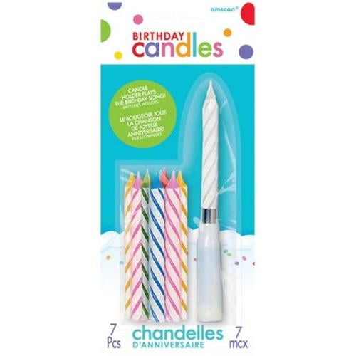 Amscan 170702 Happy Birthday Musical Candle Pack of 42