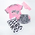 thumbnail image 2 of Medylove-ropa para muñecas bebé Reborn, 4 Uds., trajes de vaca lechera rosa para muñecas Reborn de 20 "- 22", ropa para bebés, conjuntos para bebés, muñecas Reborn de 22 pulgadas, ropa a juego, 2 of 4