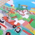 thumbnail image 2 of Pueblo colorido - 45 piezas - Puzzle para niños colorido, 2 of 4