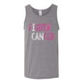 thumbnail image 2 of Fight Cancer Ribbon Mens Graphic Tank Top, Heather Grey, Large, 2 of 3