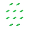 thumbnail image 1 of Greeniant 10 piezas, carpas, toldos, abrazaderas de cuerda de viento, Clips de fijación, accesorio impermeable, accesorio para acampar, senderismo, carpas Verde Greeniant OD022415-02, 1 of 6
