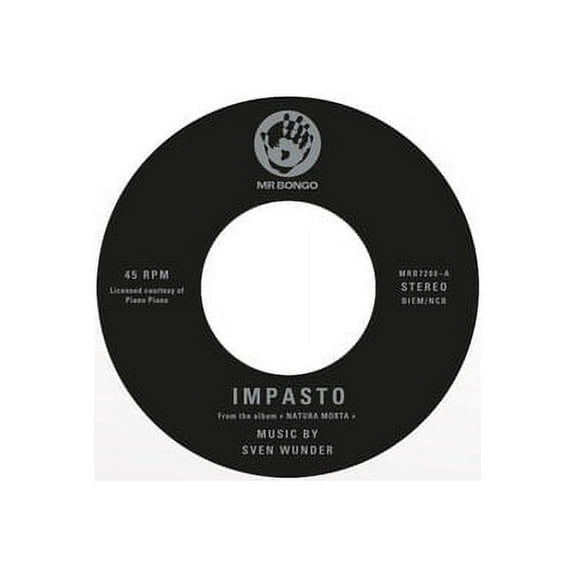 Sven Wunder - Impasto / Prussian Blue Soundtrack - Music & Performance - Vinyl [7-Inch]