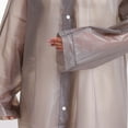 thumbnail image 3 of Censtreet Rain Coats Reusable EVA Rain Ponchos for Adults Rain Jackets Raincoats for Men Women, 3 of 3