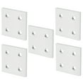 thumbnail image 4 of Connecting Plate, 5Pcs 4-Hole Vertical Connecting Plate Heat Resistance for Aluminium Extrusion  Joining Board, Picture Hanging Hardware, 4 of 8
