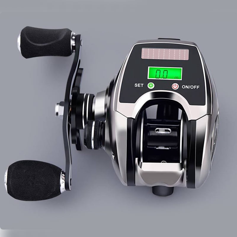 Fishing Reel Left / Right Hand Low Profile Line Counter Fishing Tackle
