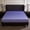 Purple, variant on NWOKYZGH 1Pc Satin Fitted Sheet Queen Size, Smooth & Softer Than Silk Bed Sheet, Wrinkle Free, Secure Snug Fit, Elastic Corner Straps