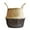 Black, variant on FNGZ Flower Pots Clearance Seagrass Wicker Basket Flower Pot Folding Basket Dirty Basket Storage Decoration Black
