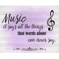 thumbnail image 2 of Allen, Kimberly 18x15 Black Ornate Wood Framed with Double Matting Museum Art Print Titled - Music it Says, 2 of 4