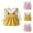 Yellow, variant on ATOGUTA Girls Casual Dress Fall Clothes Ruffled Long Sleeved Party Dresses Size 3M-18M, Yellow