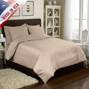 Veratex Supreme Sateen 300-Thread-Count Egyptian Cotton Duvet Set