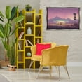 thumbnail image 3 of Stupell Industries Desert Gas Station Scenic & Cityscapes Painting Gray Floater Framed Canvas Art Print Wall Art, 31 x 21, 3 of 10