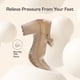 thumbnail image 4 of Zapatos de Tacón Mary Jane para Mujer DREAM PAIRS Nude Talla 7 EDENIA, 4 of 8