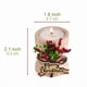 thumbnail image 2 of Feliz Navidad Candelabro de Madera | Decoración rústica navideña Acento | Mesa de mesa festiva | Madera Premium Durable | Perfecto para cenar, repisa y celebraciones en casa, 2 of 4