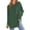 Green, variant on Women's Plus Casual Easter Shirts Spring Tops for Women 2025 Plus Size Women Fashion Round Neck Solid Long Sleeve Blouse Loose Medium Long Base Shirt T Shirts for Women Loose fit Graphic