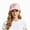 Pink, variant on Womens Satin Lined Unstructured Baseball Cap Unisex Silk Lining Washed Cotton Adjustable Vintage Dad Hat(Beige,One Size)