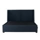 thumbnail image 2 of Box Base cama Matrimonial + Cabecera Milan Azul, 2 of 6