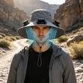 thumbnail image 4 of Dxssxc Solar Powered Wide-Brimmed Fan Hat, Summer Breathable and Cool, UPF Sun Protection for Men Women Fishing Hiking Outdoor Activities., 4 of 4