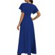 thumbnail image 2 of Vestido COOAN negro largo formal para mujer invitada a una boda, 2 of 6