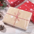 thumbnail image 5 of 5pcs 2.5 Mil Thickness Cellophane wrapping Roll Snowflake Decorated Cellophane Bags to wrapping Gift Baskets Arts & Crafts (3000x40cm), 5 of 8