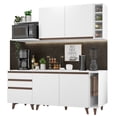 thumbnail image 1 of Cocina Integral Modular Madesa Reims 200cm Blanco 01, 1 of 5