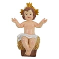 thumbnail image 4 of Figura del Niño Jesús Figura del Niño Jesús Muñeca Resina Coleccionable Pintada a Mano Cristo M, 4 of 9