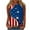 Z2-Multicolor-american flag shirts, variant on Frostluinai Patriotic Tank Tops for Women Sleeveless Crew Neck Tee Shirts Lightweight Independence Day Tanks Plus Size Summer Tanks