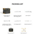 thumbnail image 4 of PECRON E3600LFP Portable Power Station 3072Wh/3600W LiFePO4 Battery Portable Solar Generator for Home Backup Outdoor Camping Emergency, 4 of 11