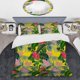 thumbnail image 2 of Designart 'Tropical Pattern III' Juego de Funda Nórdica Tropical, 2 of 5