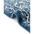 thumbnail image 6 of Unique Loom Boston Collection Area Rug - Medallion (2' x 6' 1" Runner Blue/Ivory), 6 of 6