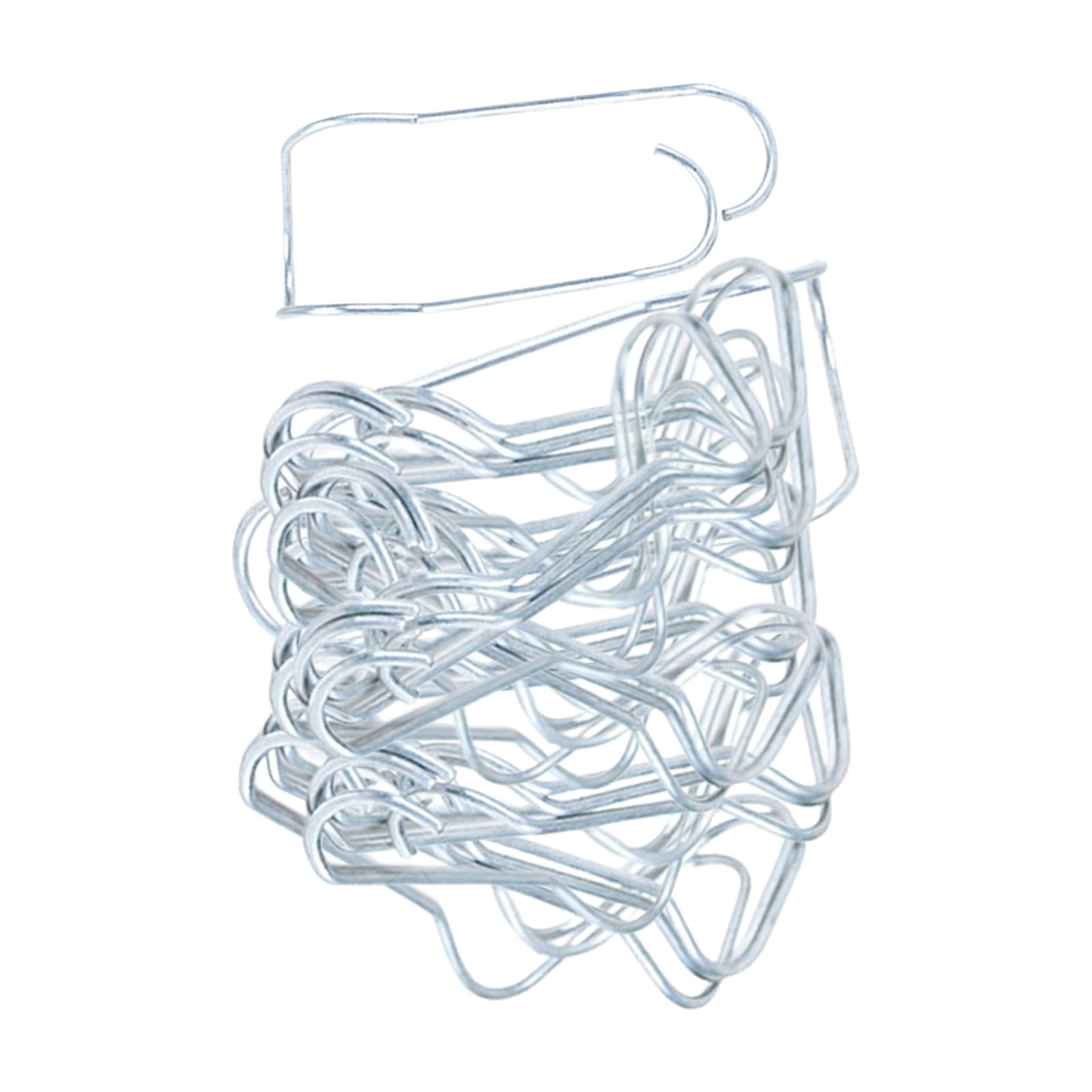Colaxi 40 Pieces Plant Cages Plant Support Clips Stable Easy to Use Plant Trellis Wire Clips for Greenhouse Plants Tomato Diameter 20mmx20mm