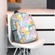 thumbnail image 3 of Easygdp Zebra Colourful Mochila Ligera de 15 Pulgadas para Estudiantes, Mochila Cómoda para la Escuela y Viajes, Correas Ajustables, 3 of 6