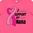 thumbnail image 4 of Inktastic Breast Cancer Awareness I Support My Nana with Pink Ribbon Youth T-Shirt, 4 of 5