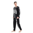 thumbnail image 6 of URMAGIC Family Matching Halloween 2 Piece Pajamas, Funny Skeleton Printed PJs Holiday Loungewear for Men/Women/Kids/Babies, 6 of 14