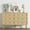 14.96"D x 47.24"W x 30.31"H (6 Drawers), variant on Hanyu 3 Drawer Dresser for Bedroom, Boho Small Natural Rattan Closet Dressers Chest of Drawers, Modern Wood Clothes Storage Organizer with Wooden Feet and Handles for Hallway, Living Room, Grey