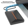 thumbnail image 3 of External Hard Drive Enclosure, Easy To Carry Multiple  USB3.0 To  SSD Enclosure 2.5inch  for  I II III HDDs SSDs for 7mm To 9.5mm, 3 of 7