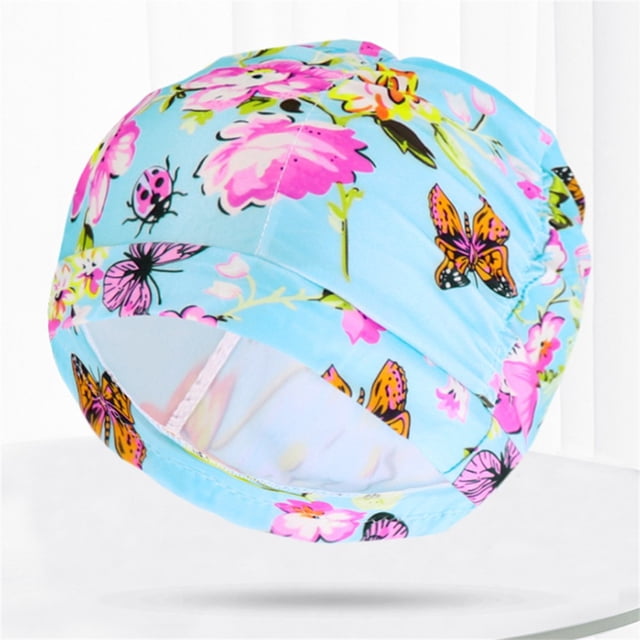 High Elastic Swimming Cap Bathing Cap Long Cap Water Sport Turban Hats