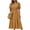 Yellow, variant on Levmjia Flowy Midi Dresses for Women V Neck Short Sleeve Polka Dot Dress Summer Casual Fashion Loose Fit Swing Party Beach Vacation