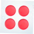 thumbnail image 3 of FUTUREORYY 8 Pcs Air Hockey Accessories Red Pucks Pushers For Game Room Table Equipment, 3 of 8