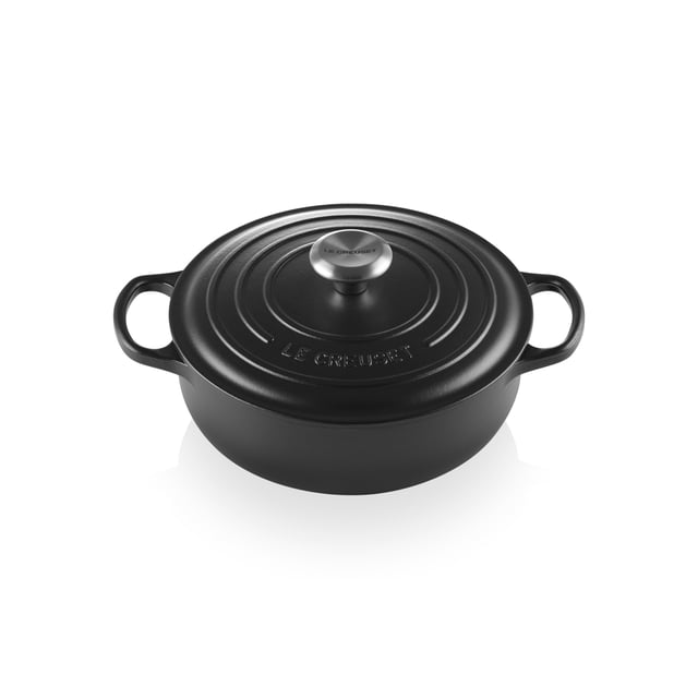 Sauteuse Oven Le Creuset, hierro fundido esmaltado, 3,5 L, regaliz