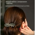 thumbnail image 6 of Crystal hair clip hair accessory, mother hair clip, floral spring clip, children's hair accessory, elegant and exquisite hair clip, 6 of 12