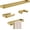 Brushed Gold, variant on Bathroom Hardware Accessories Set Brushed Gold Towel Bar Set Square Bathroom Accessories Kit 4-Piece Towel Holder Set Stainless Steel Wall Mounted,23.6 Inch Towel Bar