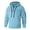 Light Blue, variant on Hoodies for Men Quarter Zip Sweatshirt Tactical Cargo Pullover Long Sleeve Fashion Sweatshirts Drawstring Loose Fit Fall Winter Hoodie Pullover with Multi Pockets