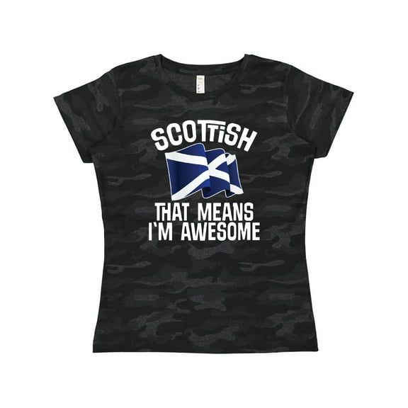 Inktastic Scottish Pride Scotland Flag Women's T-Shirt